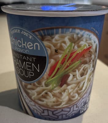 Chicken Flavor Instant Ramen Soup