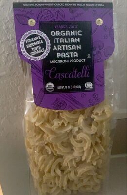 Organic Italian Cascatelli Pasta