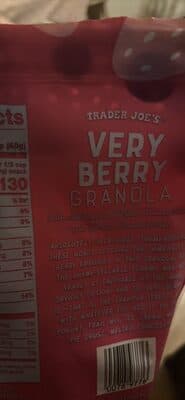 Very Berry Granola