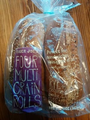 Four multi grain rolls