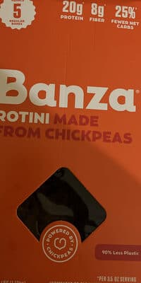 Rotini Made From Chickpeas