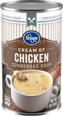 Cream of chicken condensed soup