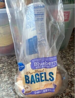 Pre-Sliced Blueberry Bagels