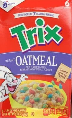 Trix Instant Oatmeal