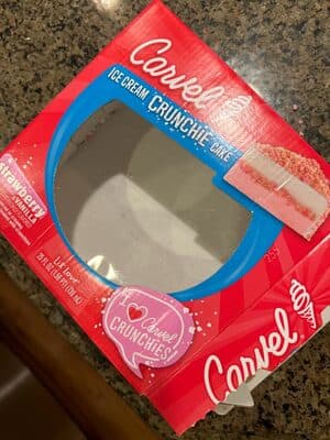 Ice Cream Crunchie Cake