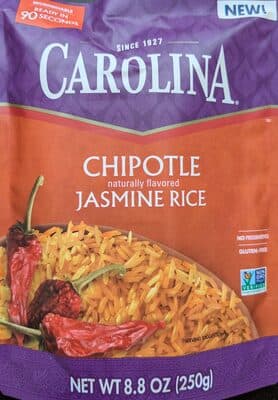 chipotle naturally flavored jasmine rice