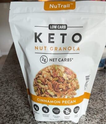 keto nut Granola cinnamon pecan