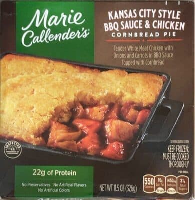 Kansas City Style BBQ Sauce and Chicken Cornbread Pie