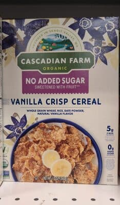 Vanilla Crisp Cereal