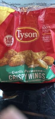 Garlic Parmesan Crispy Wings