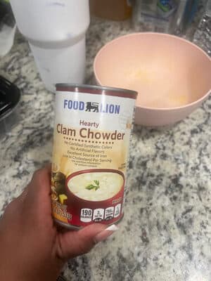 Clam chowder