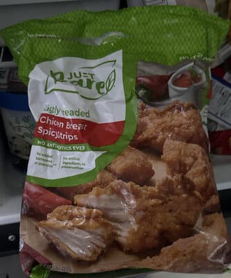 Lightly Breaded Chicken Breast Spicy Strips