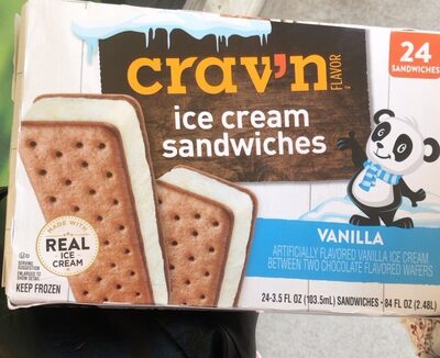 Crav’n ice cream sandwiches