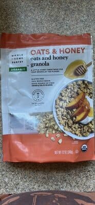 oats and honey granola