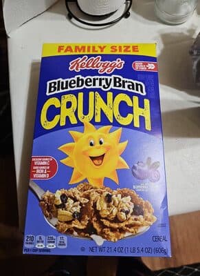 Blueberry bran