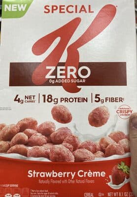 Special K Zero Strawberry Crème