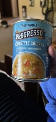 Homestyle Chicken with Vegetables & Pastina Pasta