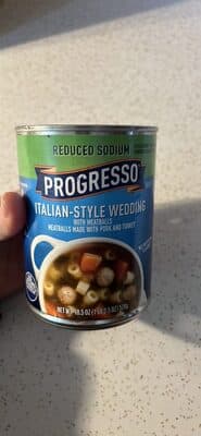 Italian-Style Wedding Soup with Meatballs