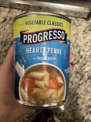 Progresso Vegetable Classics Hearty Penne in Chicken Broth Soup