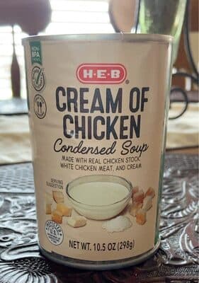 Cream of chicken Condensed soup