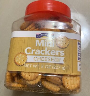 mini crackers cheese