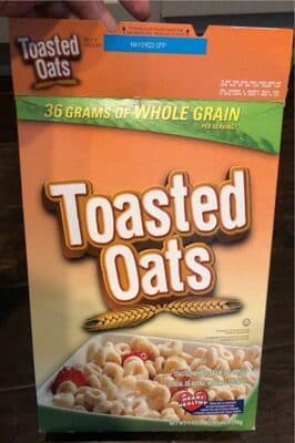 H e b toasted whole grain oat cereal