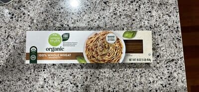 100% Whole Wheat Spaghetti