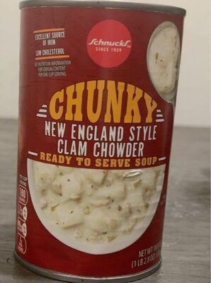 Chunky New England Style Clam Chowder