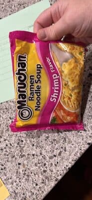 Ramen Noodle Soup Shrimp Flavor