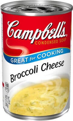 Campbell& condensed broccoli cheese soup