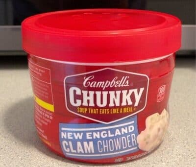 Chunky New England Clam Chowder