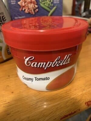 Cambells creamy tomato soup