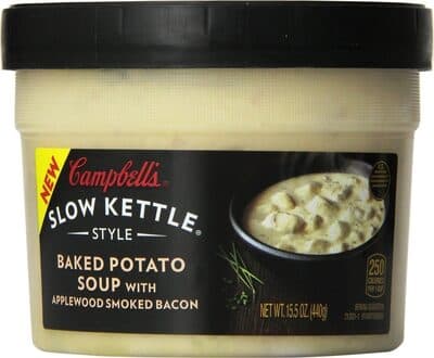 Slow kettle baked potato soup