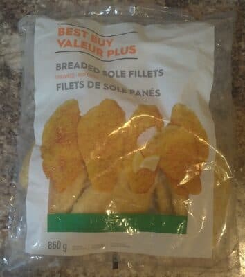 Breaded Sole Fillets