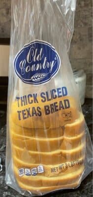 Thick sliced texas bread