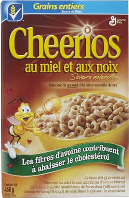 Cheerios au miel et aux noix