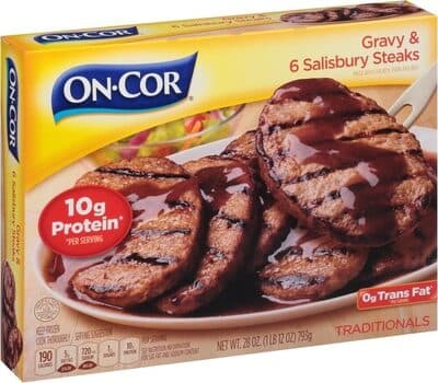 Gravy & 6 Salisbury Steaks