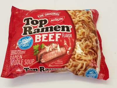 Top Ramen - beef