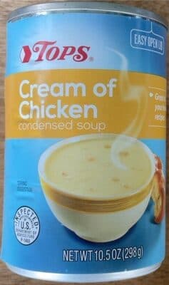 Cream of chicken condensed soup