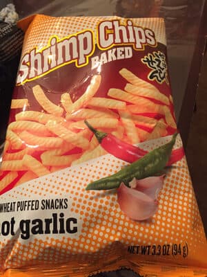 Shrimp chips Hot Garlic CALBEE