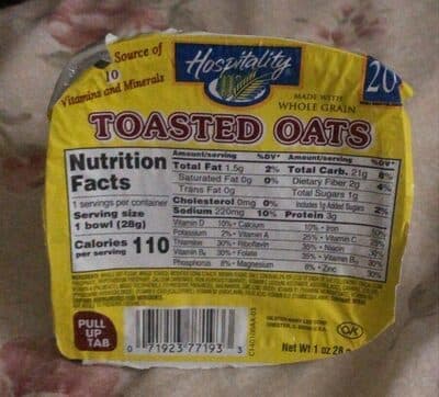Toasted Oats