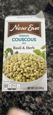 PEARLED COUSCOUS MIX Basil & Herb