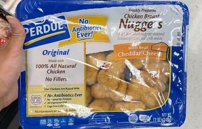 Chicken breast nuggets