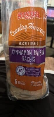 Cinnamon Raisin Bagels