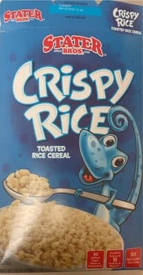Crispy rice toasted rice cereal