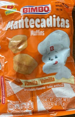 Mantecaditas Muffins