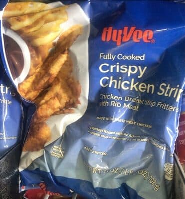 Hy vee crispy chicken strips chicken breast strip