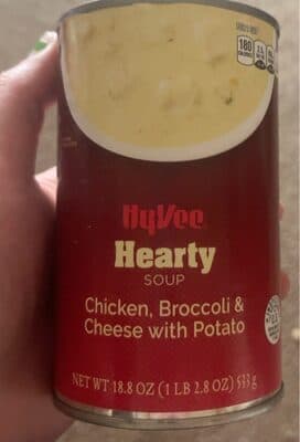 Hy vee chicken broccoli cheese with potato soup