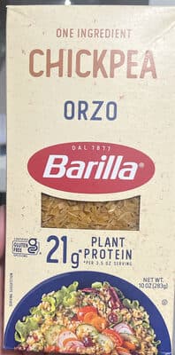 Chickpea Orzo