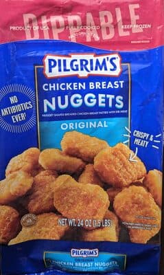 Pilgrim's Original Breaded Chicken Breast Nuggets